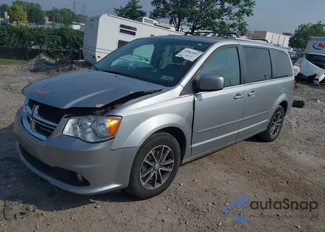 2017 Dodge Grand Caravan Sxt z USA, uszkodzony, nr VIN 2C4RDGCGXHR858994